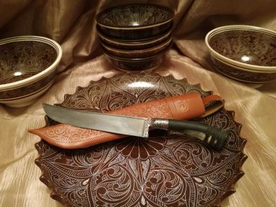 Лот: 11358782. Фото: 1. Пчак Сайгак малый. Узбекистан. Столовые приборы, ножи