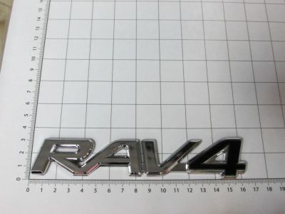 Лот: 10270874. Фото: 1. Эмблема шильдик на багажник Rav4... Детали тюнинга