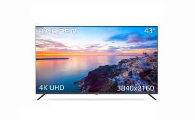 Лот: 25013972. Фото: 1. Телевизор 43" Harper 43U770TS... Телевизоры