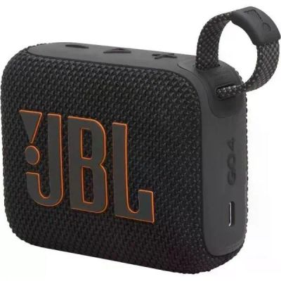 Лот: 25772155. Фото: 1. Портативная колонка JBL GO 4 Black. Портативные, беспроводные колонки