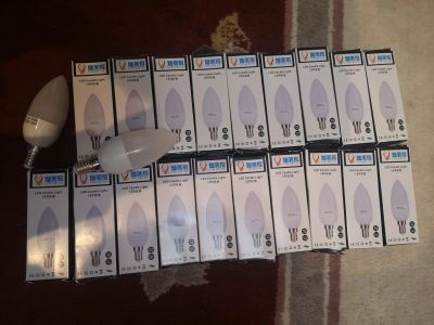 Лот: 16519094. Фото: 1. Лампочки led e14 весь комплект... Лампочки