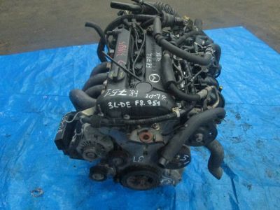 Лот: 3964786. Фото: 1. Двигатель Mazda Atenza L3-DE... Двигатель и элементы двигателя