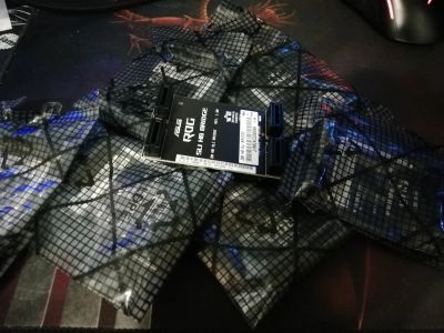 Лот: 16623736. Фото: 1. Sli bridge Asus Rog. Шлейфы, кабели, переходники