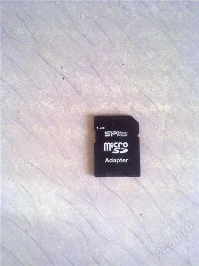 Лот: 2149972. Фото: 1. адаптер microSD/SD SP. Карты памяти