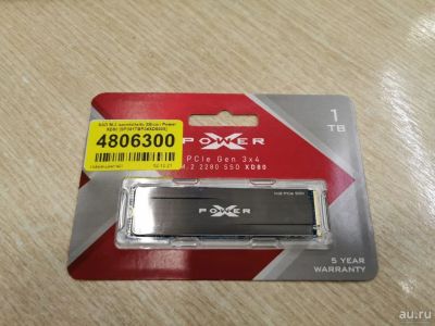 Лот: 18363047. Фото: 1. 1000 ГБ SSD M.2 накопитель Silicon... SSD-накопители