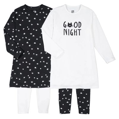 Лот: 24239303. Фото: 1. Комплект из двух пижам-ночных... Купальники, плавки, шорты для плавания