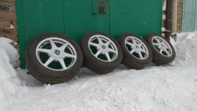 Лот: 10960817. Фото: 1. В Идеале! R16+Новая Bridgestone... Шины на дисках