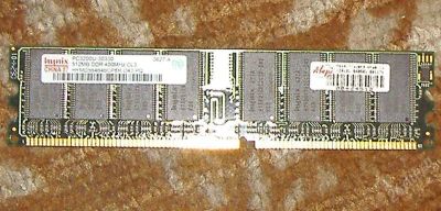 Лот: 977909. Фото: 1. Hynyx DDR1 512MB PC3200 (#2). Оперативная память