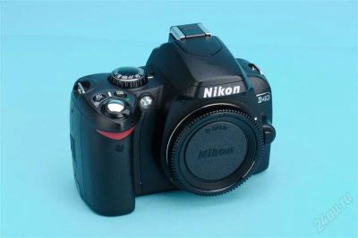 Лот: 2563992. Фото: 1. Продам Nikon D40 body (без объектива... Цифровые зеркальные