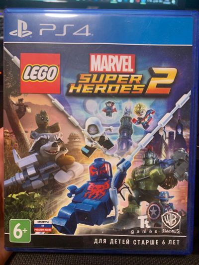 Лот: 15806345. Фото: 1. LEGO marvel super heroes 2 ps4. Игры для консолей