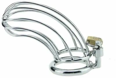 Лот: 20714341. Фото: 1. Замок на член Steel CockPenis... Игрушки