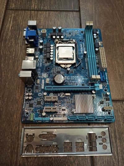 Лот: 15758529. Фото: 1. Материнская плата LGA1155 Gigabyte... Материнские платы
