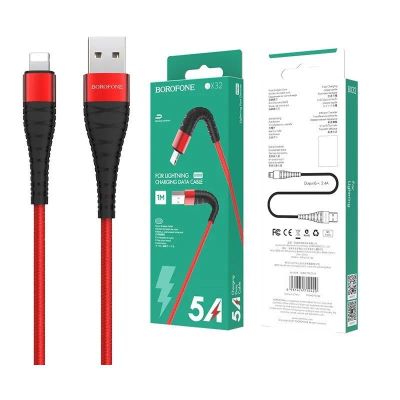 Лот: 22150299. Фото: 1. Кабель BOROFONE Lighting BX-32... Дата-кабели, переходники