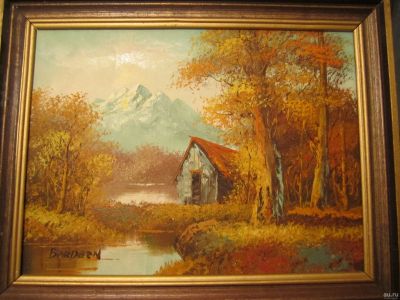 Лот: 14858804. Фото: 1. картина маслом 3. Картины, гравюры
