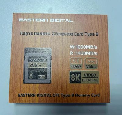 Лот: 20991860. Фото: 1. 256Gb CFexpress Card Type B в... Карты памяти