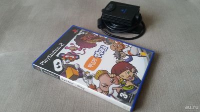 Лот: 8058480. Фото: 1. Eye Toy Play PS2 + Eye Toy Camera. Игры для консолей