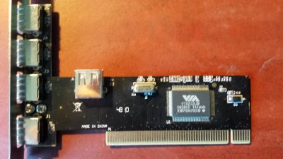 Лот: 9798578. Фото: 1. USB PCI Контроллер. Платы расширения, контроллеры, доп. порты