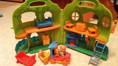 Лот: 6736492. Фото: 1. Игровой набор Мишки на дереве. Конструкторы