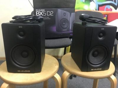 Лот: 11302459. Фото: 1. Студийные мониторы M-Audio BX5... Другое (профессиональный звук)