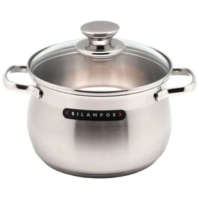 Лот: 24545165. Фото: 1. Кастрюля с крышкой SILAMPOS "Роял... Кастрюли