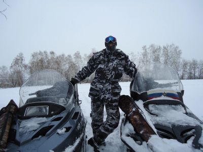 Лот: 17880381. Фото: 1. Зимний камуфляжный охотничий костюм. Снаряжение, маскировка