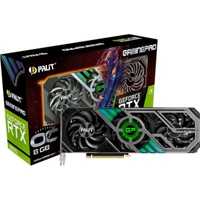 Лот: 17805318. Фото: 1. Palit GeForce RTX 3070 GamingPro. Видеокарты