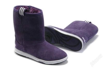 Лот: 2306187. Фото: 1. adidas женские сапожки purple. Сапоги