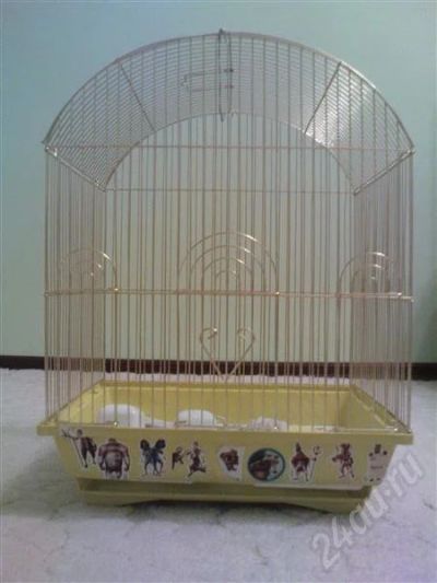 Лот: 732129. Фото: 1. клетка для птицы. Домики, переноски, клетки, когтеточки