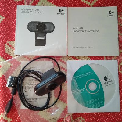 Лот: 22843555. Фото: 1. Веб-камера к компьютеру. Web Logitech... Веб-камеры