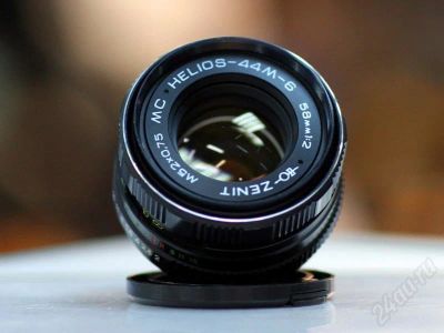 Лот: 662890. Фото: 1. Объектив HELIOS-44M-6 58mm 1:2... Объективы
