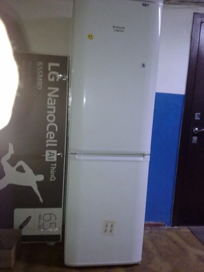 Лот: 18363459. Фото: 1. Холодильник Hotpoint-Ariston No... Холодильники, морозильные камеры