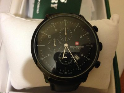 Лот: 3503319. Фото: 1. Наручные часы Swiss Military Sigma. Оригинальные наручные часы