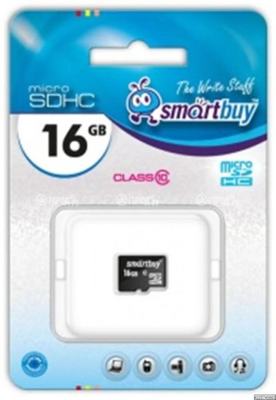 Лот: 4531693. Фото: 1. Карта памяти micro SDHC 16GB 16Gb... Карты памяти