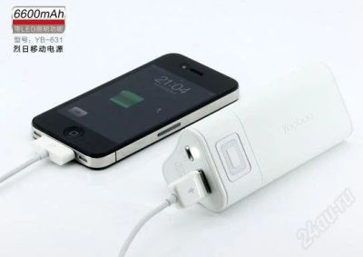 Лот: 1133644. Фото: 1. Power Bank Yoobao 6600mah. Зарядные устройства, блоки питания, адаптеры сетевые для смартфонов