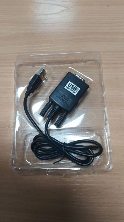 Лот: 19970472. Фото: 1. Переходник COM - USB. Конвертер... Шлейфы, кабели, переходники