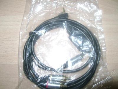 Лот: 462757. Фото: 1. AV кабель для PSP. 3 RCA GOLD. Игровые приставки, консоли