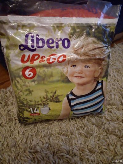 Лот: 13720626. Фото: 1. Подгузники-трусики Libero UP&GO. Другое (кормление и уход, гигиена)