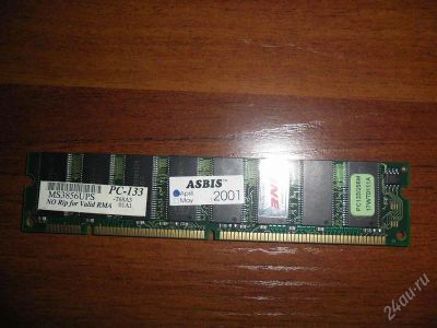 Лот: 1449326. Фото: 1. DIMM 256Mb PC133. Оперативная память