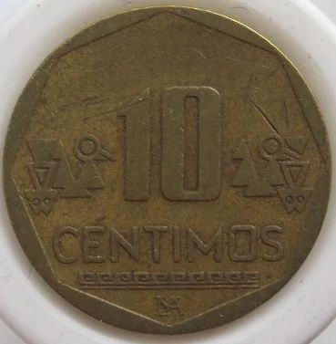 Лот: 8423075. Фото: 1. Перу 10 сентимос 2003. Америка