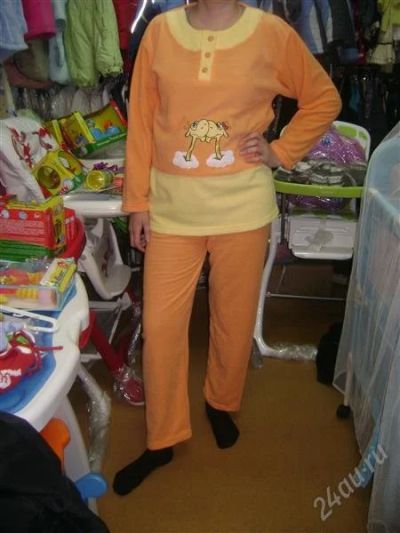 Лот: 2461701. Фото: 1. Комплект "Влюбленные жирафики... Домашняя одежда