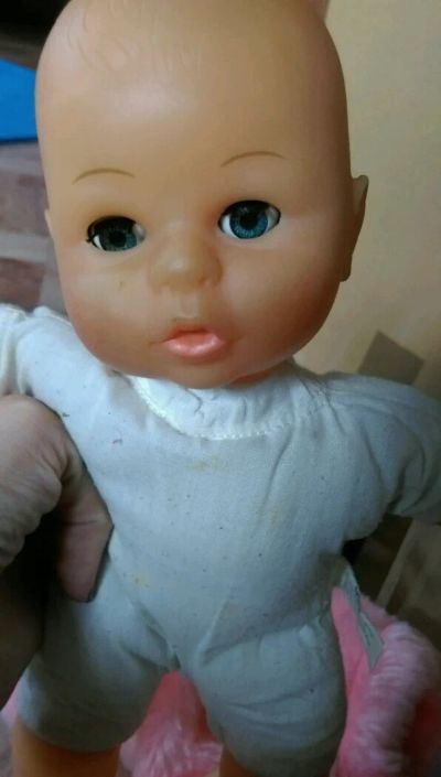 Лот: 10305598. Фото: 1. Кукла мягкая с резиновой головой... Куклы и аксессуары