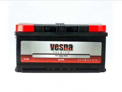 Лот: 12645657. Фото: 1. Аккумулятор Vesna Premium 100... Аккумуляторы
