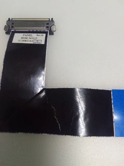 Лот: 22556812. Фото: 1. Шлейф кабель LVDS BN96-34321F. Запчасти для телевизоров, видеотехники, аудиотехники