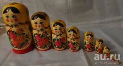 Лот: 17040703. Фото: 1. Матрешка традиционная 9 кукол. Сувенирные наборы