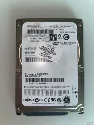 Лот: 18287253. Фото: 1. Жесткий диск 2,5" SATA Fujitsu... Жёсткие диски (HDD)