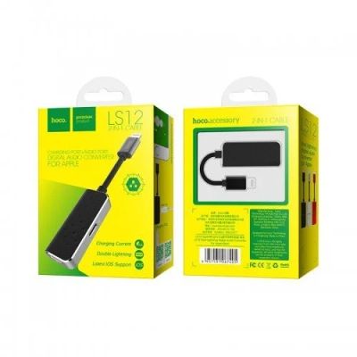 Лот: 14118753. Фото: 1. Разветвитель Hoco LS12 Apple... Дата-кабели, переходники