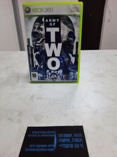 Лот: 17464083. Фото: 1. Army of two. Лицензионный диск... Игры для консолей