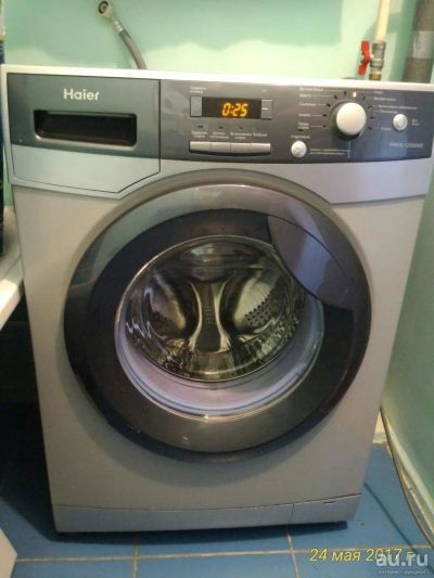Лот: 9720483. Фото: 1. Стиральная машина Haier HW50-12866ME. Стиральные машины