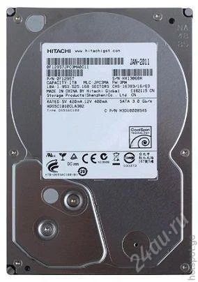 Лот: 2676295. Фото: 1. Винт HItachi 1000GB. Жёсткие диски (HDD)