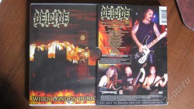 Лот: 387548. Фото: 1. Deicide live in London 2004 (DVD... Аудиозаписи
